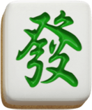 สัญลักษณ์พิเศษ อักษรภาษจีน สีเขียว Mahjong Ways 2