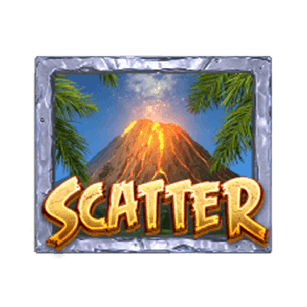 สัญลักษณ์ scatter Jurassic Kingdom