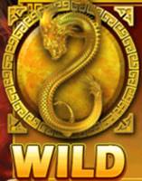 สัญลักษณ์ WILD เกมสล็อต Four Dragons
